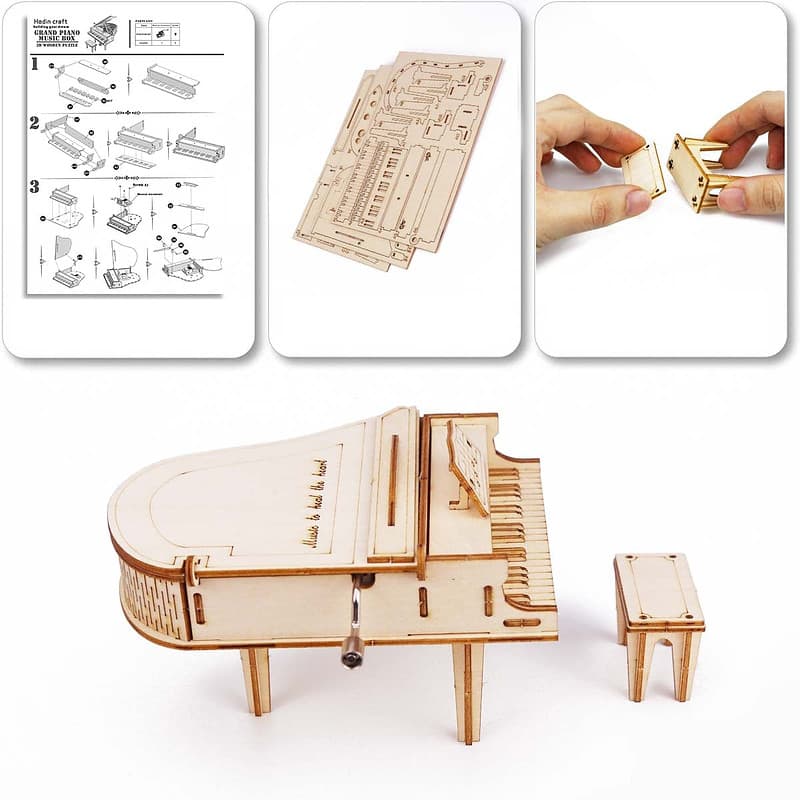 Boite A Musique Diy - Piano À Queue – Image 6