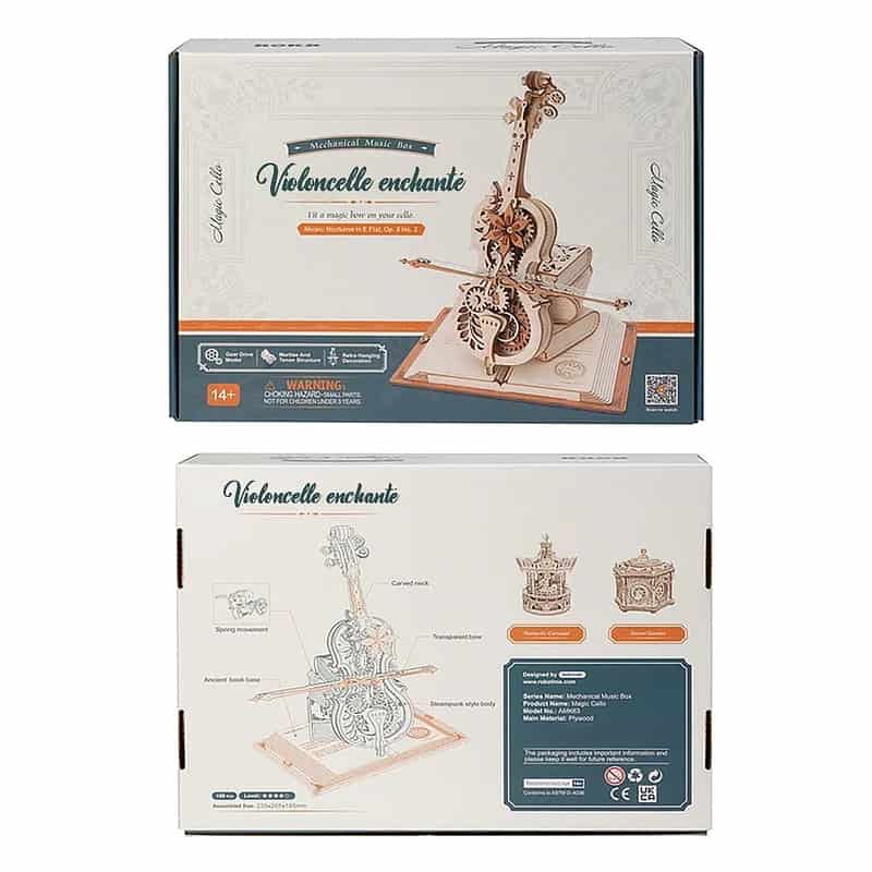 Boite A Musique Diy - Violoncelle Enchanté – Image 7