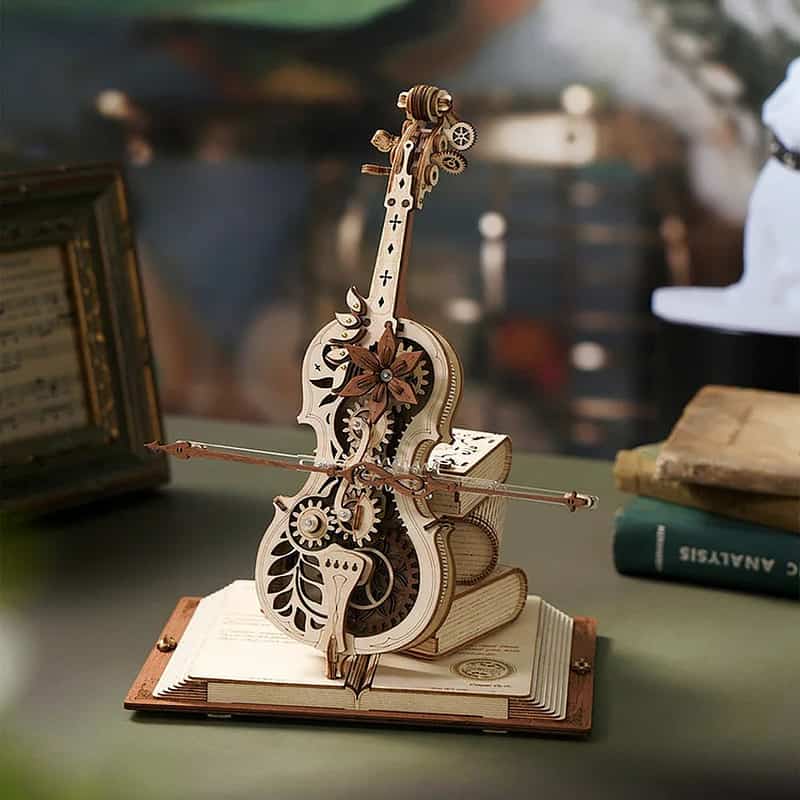 Boite A Musique Diy - Violoncelle Enchanté – Image 3
