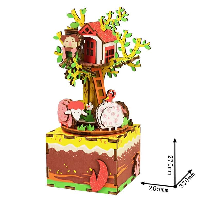 Boite A Musique Diy - Cabane Dans L'Arbre – Image 4