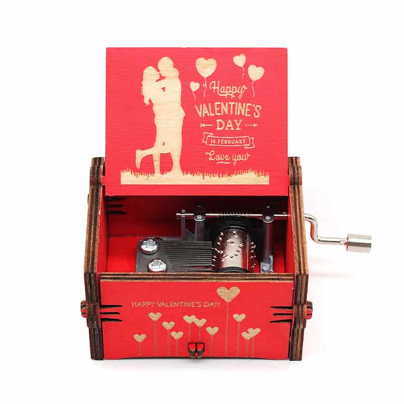 Boite A Musique Manivelle Saint-Valentin – Image 3