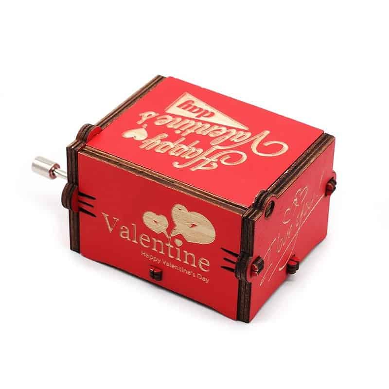 Boite A Musique Manivelle Saint-Valentin – Image 4
